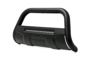 Rough Country - Rough Country Bull Bar LED Light Bar Black 20 in. 90 Watt 7200 Lumens 3 in. Diameter Steel Black Powder Coat Includes Installation Instructions - B-D4091 - Image 2