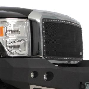 Smittybilt - Smittybilt M1 Grille Insert Black Mesh 1 pc. - 615831 - Image 2