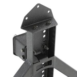 Smittybilt - Smittybilt XRC Tire Carrier Rear w/Swing A Way Tire Carrier[31-40 in. Tire] Black Textured No Drill Installation For Use w/Smittybilt Bumper PN[76653] Not Incl. - 76654 - Image 4