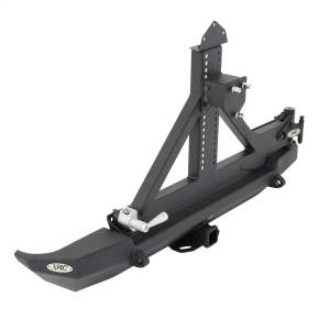 Smittybilt - Smittybilt XRC Tire Carrier Rear w/Swing A Way Tire Carrier[31-40 in. Tire] Black Textured No Drill Installation For Use w/Smittybilt Bumper PN[76653] Not Incl. - 76654 - Image 6