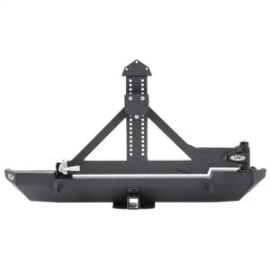 Smittybilt - Smittybilt XRC Tire Carrier Rear w/Swing A Way Tire Carrier[31-40 in. Tire] Black Textured No Drill Installation For Use w/Smittybilt Bumper PN[76653] Not Incl. - 76654 - Image 11