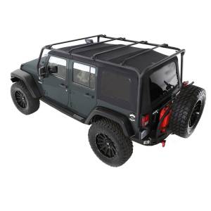 Smittybilt - Smittybilt SRC Roof Rack Black Textured No Drill Installation - 76717 - Image 6