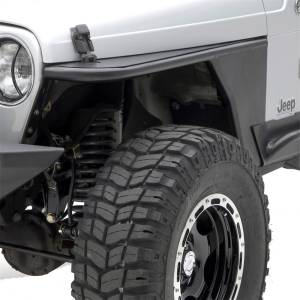 Smittybilt - Smittybilt XRC Tube Fender Front Textured Black Powder Coat Relocates Factory Latch - 76872 - Image 3