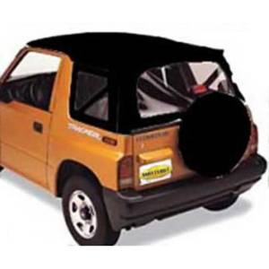 Smittybilt - Smittybilt Replacement Soft Top Black Incl. 2 Front Replacement Upper Door Skins - 98715 - Image 2