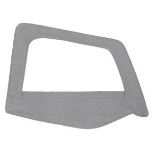 Smittybilt Door Skin Denim Gray Passenger Side w/Frame For Use w/Soft Top Only - 89511