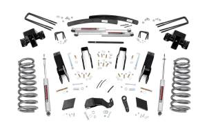 Rough Country Suspension Lift Kit w/Shocks 5 in. Lift - 382.23