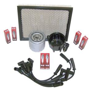 Crown Automotive Jeep Replacement Tune-Up Kit Incl. Air Filter/Oil Filter/Spark Plugs  -  TK11