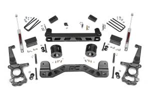 Rough Country Suspension Lift Kit w/Shocks 4 in. Lift Premium N3 Shocks - 55130