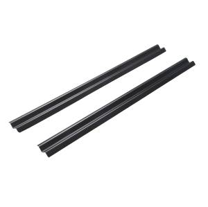 Smittybilt Entry Guard Pair Black No Drill Installation Front - 7686