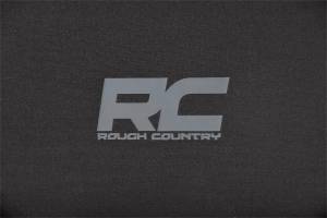 Rough Country - Rough Country Seat Cover Set Black Neoprene Incl. 2-Front Seat Covers 2-Rear Seat Covers 4 Headrest Covers - 91008 - Image 4