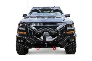 Fab Fours - Fab Fours Grumper Front Winch Bumper 2 Stage Black Powder Coated - GR3800-1 - Image 1