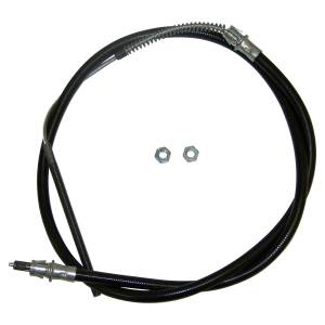 Crown Automotive Jeep Replacement - Crown Automotive Jeep Replacement Parking Brake Cable Front 62 in. Long w/93 in. Wheelbase  -  52003181 - Image 2