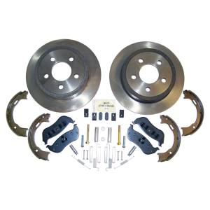 Crown Automotive Jeep Replacement - Crown Automotive Jeep Replacement Disc Brake Service Kit Rear Includes Parking Brake Shoes  -  52128411K - Image 2