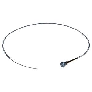 Crown Automotive Jeep Replacement - Crown Automotive Jeep Replacement Choke Cable Incl. Cable And Sheath Unpainted Engraved w/Choke  -  A1301 - Image 2