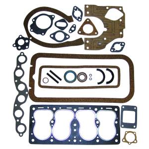 Crown Automotive Jeep Replacement - Crown Automotive Jeep Replacement Engine Gasket Set Incl. Valve Cvr Gkt/Timing Cvr Gkt/Intake To Exh Manf Gkt/Exh Manf To Front Pipe Gkt/Crankshaft Rear Packing/Cyl. Head Gkt/Exh Manf To Eng Gkt/Oil Pan Gkt  -  J0810584 - Image 2