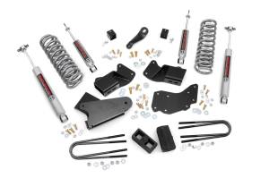 Rough Country - Rough Country Suspension Lift Kit w/Shocks 4 in. Lift Incl. Coil Springs Radius Arm/I-Beam Drop Brkt. Pitman Arm Blocks U-Bolts Hardware Front and Rear Premium N3 Shocks - 43530 - Image 2