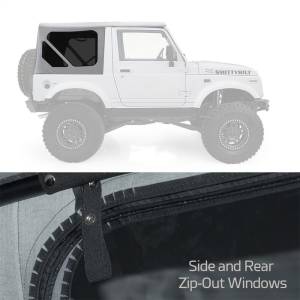 Smittybilt - Smittybilt Replacement Soft Top White - 98552 - Image 2