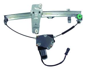 Crown Automotive Jeep Replacement Window Regulator Front Right Motor Included  -  55363286AC