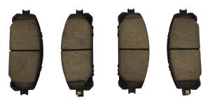 Crown Automotive Jeep Replacement Brake Pad Set w/320mm Rear Rotors  -  68212327AC