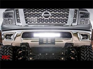 Rough Country - Rough Country Cree Black Series LED Light Bar 20 in. Dual Row 9600 Lumens 120 Watts Spot/Flood Beam IP67 Rating Incl. Hidden Bumper Mount - 70645 - Image 3