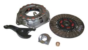 Crown Automotive Jeep Replacement Clutch Kit Incl. Clutch Disc/Pressure Plate/Throwout Bearing/Pilot Bearing/Clutch Fork 10.5 in. Disc 10 Splines 1.125 in. Spline Dia.  -  5354689MK