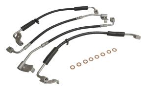 Crown Automotive Jeep Replacement Brake Hose Kit Incl. Hoses And 8 Brake Hose Washers  -  BHK1