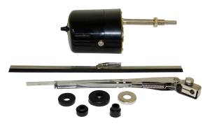 Crown Automotive Jeep Replacement Wiper Motor Kit Incl. Motor Arm Blade Mounting Grommets 6 Volt  -  6V