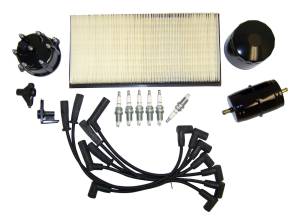 Crown Automotive Jeep Replacement Tune-Up Kit Incl. Air Filter/Oil Filter/Spark Plugs  -  TK7