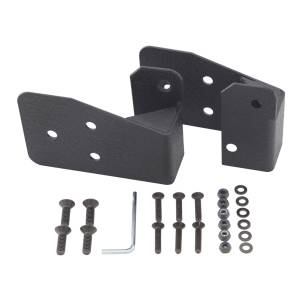 Smittybilt - Smittybilt Door Mirror Relocation Bracket Textured Black - 8691 - Image 1