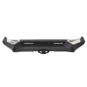 Smittybilt - Smittybilt XRC GEN 2 Rear Bumper Textured Black Incl. Roto Pax® Gas Can Holder - 76858 - Image 1