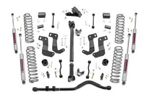 Rough Country - Rough Country Suspension Lift Kit Adjustable 3.5 in. Incl. CV Dana 30 Front Driveshaft Front/Rear Coil Springs N3 Shocks Control Arms Drop Brackets Sway Bar Links Bump Stops - 90530 - Image 1