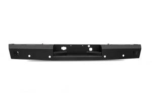 Fab Fours Red Steel Rear Bumper - FF09-RT1750-1