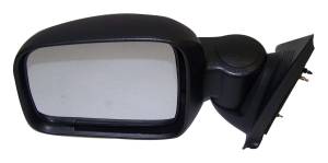 Crown Automotive Jeep Replacement Door Mirror Left Manual Foldaway Black  -  55155837AF