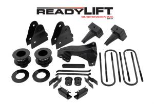 ReadyLift SST® Lift Kit 3.5 in. Front/5 in. Rear Lift For 1 Pc. Drive Shaft 5 in. Rear Tapered Blocks - 69-2535