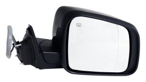 Crown Automotive Jeep Replacement - Crown Automotive Jeep Replacement Door Mirror Right w/Power/Heated/Power-Folding Mirrors Black Paintable Finish  -  5SG24AXRAB - Image 1