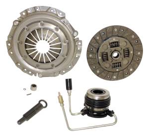 Crown Automotive Jeep Replacement Clutch Kit Incl. Clutch Disc/Pressure Plate/Clutch Control Unit/Pilot Bearing/Clutch Fork/Alignment Tool 9.125 in. Clutch Disc 14 Splines .968 in. Spline Dia.  -  XY1991F