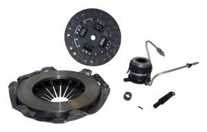 Crown Automotive Jeep Replacement - Crown Automotive Jeep Replacement Clutch Kit Incl. Clutch Disc/Pressure Plate/Clutch Control Unit/Pilot Bearing/Clutch Fork/Alignment Tool 9.125 in. Clutch Disc 14 Splines .968 in. Spline Dia.  -  XYZ1993F - Image 1