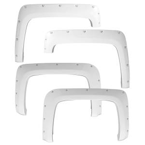 Smittybilt - Smittybilt M1 Fender Flare Bolt On Front And Rear Summit White - 17291-GAZ - Image 1