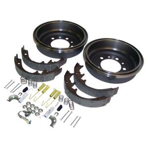 Crown Automotive Jeep Replacement - Crown Automotive Jeep Replacement Drum Brake Shoe And Drum Kit Rear Incl. 2 Drums 1 Shoe Set And All Hardware w/10x1.75in Brakes  -  52002952K - Image 2