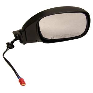 Crown Automotive Jeep Replacement - Crown Automotive Jeep Replacement Power Door Mirror Right Passenger Side Black Foldaway Electric Heated  -  55154950AC - Image 2