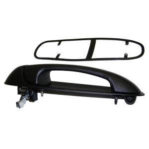 Crown Automotive Jeep Replacement - Crown Automotive Jeep Replacement Exterior Door Handle Black Textured  -  55360334AF - Image 2