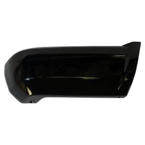 Crown Automotive Jeep Replacement - Crown Automotive Jeep Replacement Bumper Cap Rear Right Gloss Black  -  5DY08DX8 - Image 2