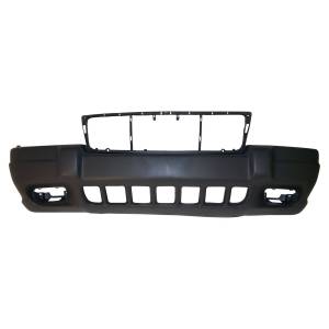 Crown Automotive Jeep Replacement - Crown Automotive Jeep Replacement Front Bumper Fascia Gray Textured w/Laredo Package w/Fog Lamps  -  5FN29HS5 - Image 2