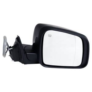 Crown Automotive Jeep Replacement - Crown Automotive Jeep Replacement Door Mirror Right w/Power/Heated/Power-Folding Mirrors Black Paintable Finish  -  5SG24AXRAB - Image 2