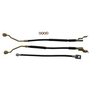 Crown Automotive Jeep Replacement - Crown Automotive Jeep Replacement Brake Hose Kit Incl. Hoses/Rear Hose To Axle And 4 Brake Hose Washers  -  BHK5 - Image 2