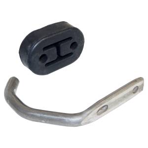 Crown Automotive Jeep Replacement - Crown Automotive Jeep Replacement Tailpipe Hanger Steel/Rubber Black  -  E0036152 - Image 2