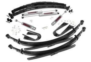 Rough Country - Rough Country Suspension Lift Kit w/Shocks 2 in. Lift Incl. Leaf Springs Brake Line Reloc. Brkt. U-Bolts Hardware Front and Rear Premium N3 Shocks - 265-88-9230 - Image 2