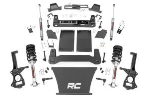 Rough Country - Rough Country Suspension Lift Kit w/Shocks 4 in. Lift Incl. Lifted Struts Rear N3 Shocks Trailboss/AT4 - 27532 - Image 2