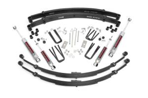 Rough Country - Rough Country Suspension Lift Kit w/Shocks 3 in. Lift Incl. Front and Rear Leaf Springs U-Bolts Hardware Front and Rear Premium N3 Shocks - 71030 - Image 2