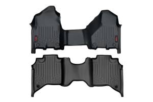 Rough Country - Rough Country Heavy Duty Floor Mats Front/Rear w/Bench Seats - M-31530 - Image 2